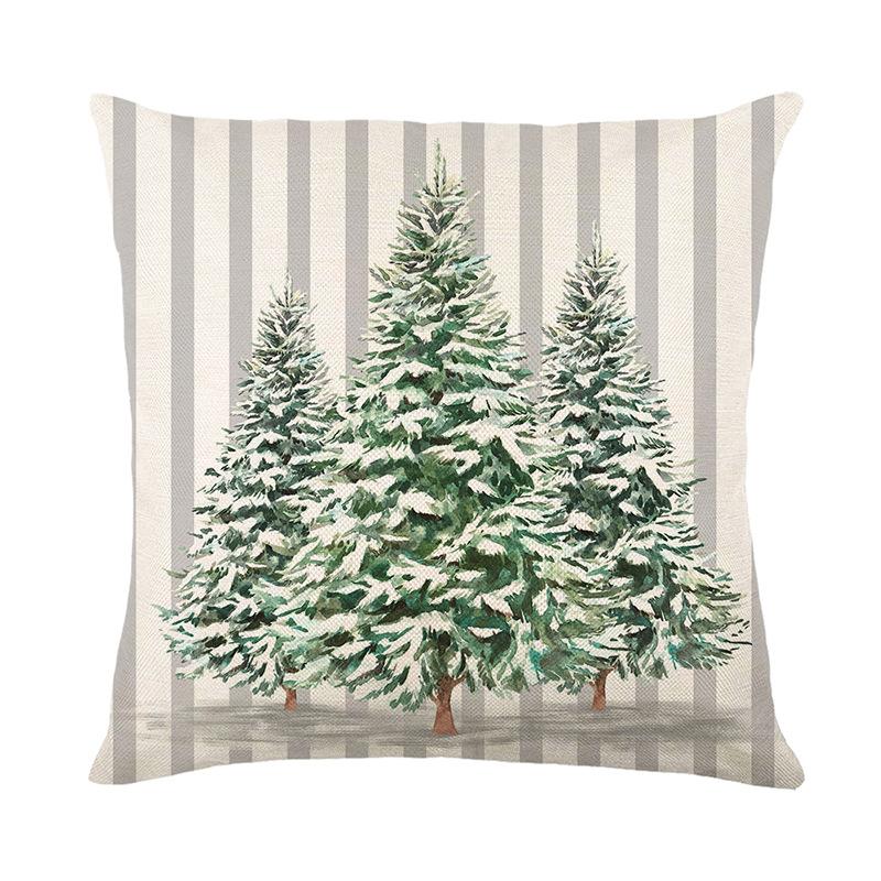 

Наволочка с принтом рождественской елки для дивана, наволочка для гостиной, наволочка для спальни, праздничное украшение 45*45cm JYM495-2