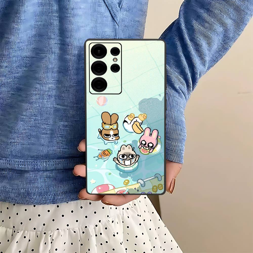 Anime SiamLIPu Phone Case For Samsung S 24 fe 25 Ultra plus 20 lite 21 30 22 23 24 22 Ultra 5G Fundas