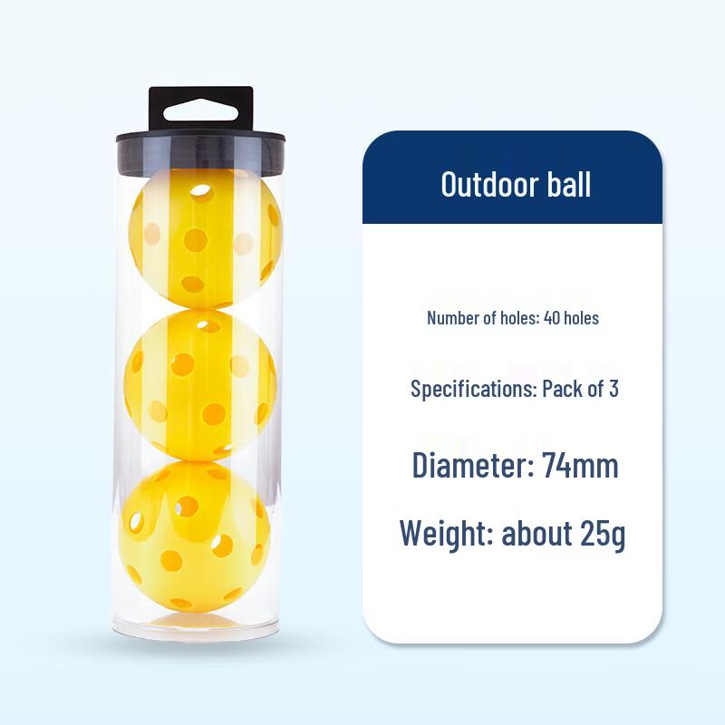 Li Shen Competition Pickleball Balls (3-Pack)