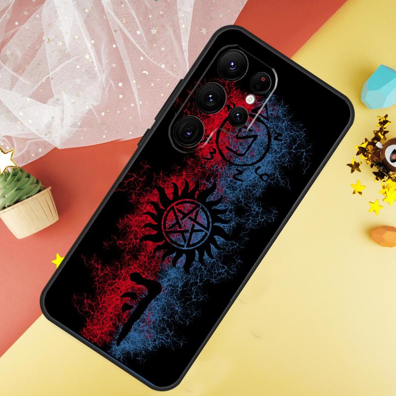 

Сверхъестественный Чехол Для Samsung Galaxy S24 Ultra S23 S22 Plus S21 S20 FE S8 S9 S10 Note 10 20 Ultra Чехол Galaxy S20Ultra