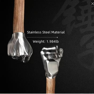Stainless Steel Fist Hammer Hardware Tools Solid Hammer Car Multifunctional Hammer - Suitable for Construction, Gardening, Blacksmithing