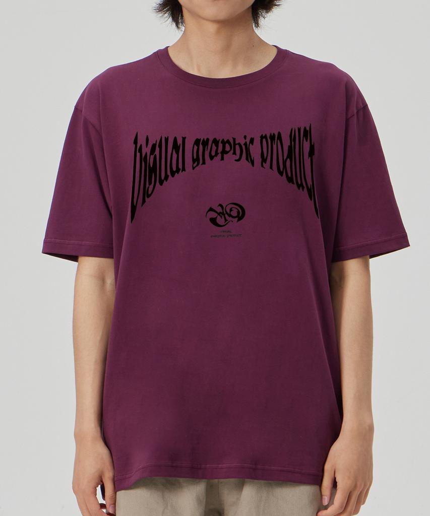 BY.L Vgp Graphic Logo Short Sleeve T-Shirt Wine