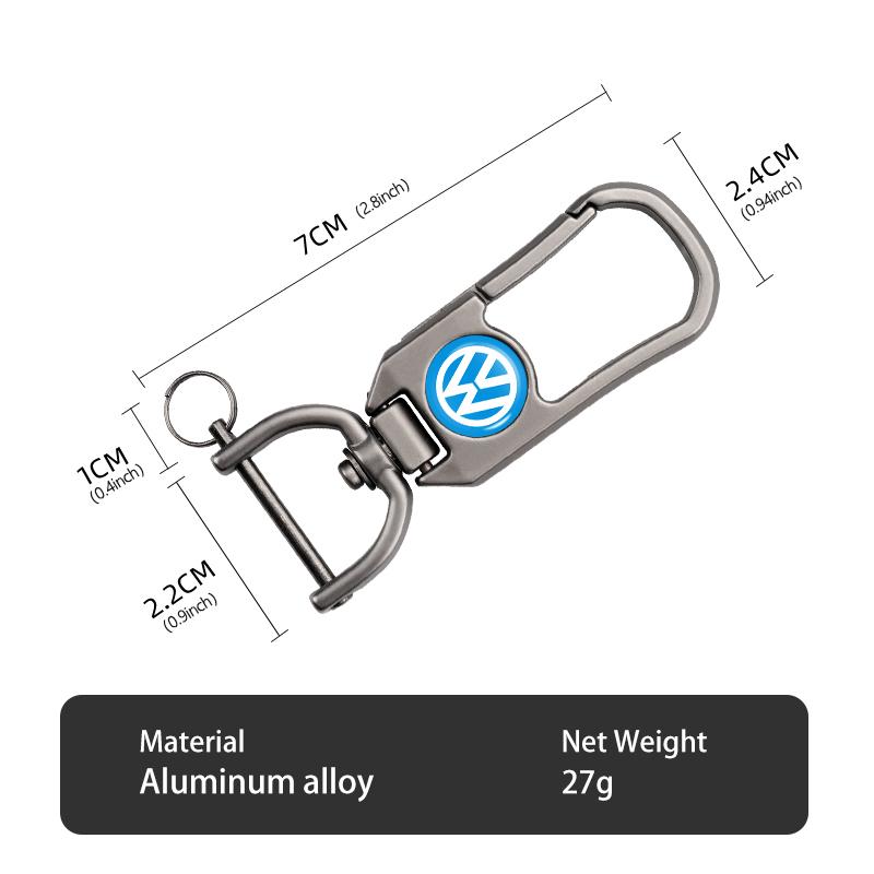 CUP1 Multi Purpose Car Keychain Storage Anti Loss Buckle Accessories For Volkswagen VW Golf 4 5 6 7 Polo Jetta Sagitar Magotan Passat