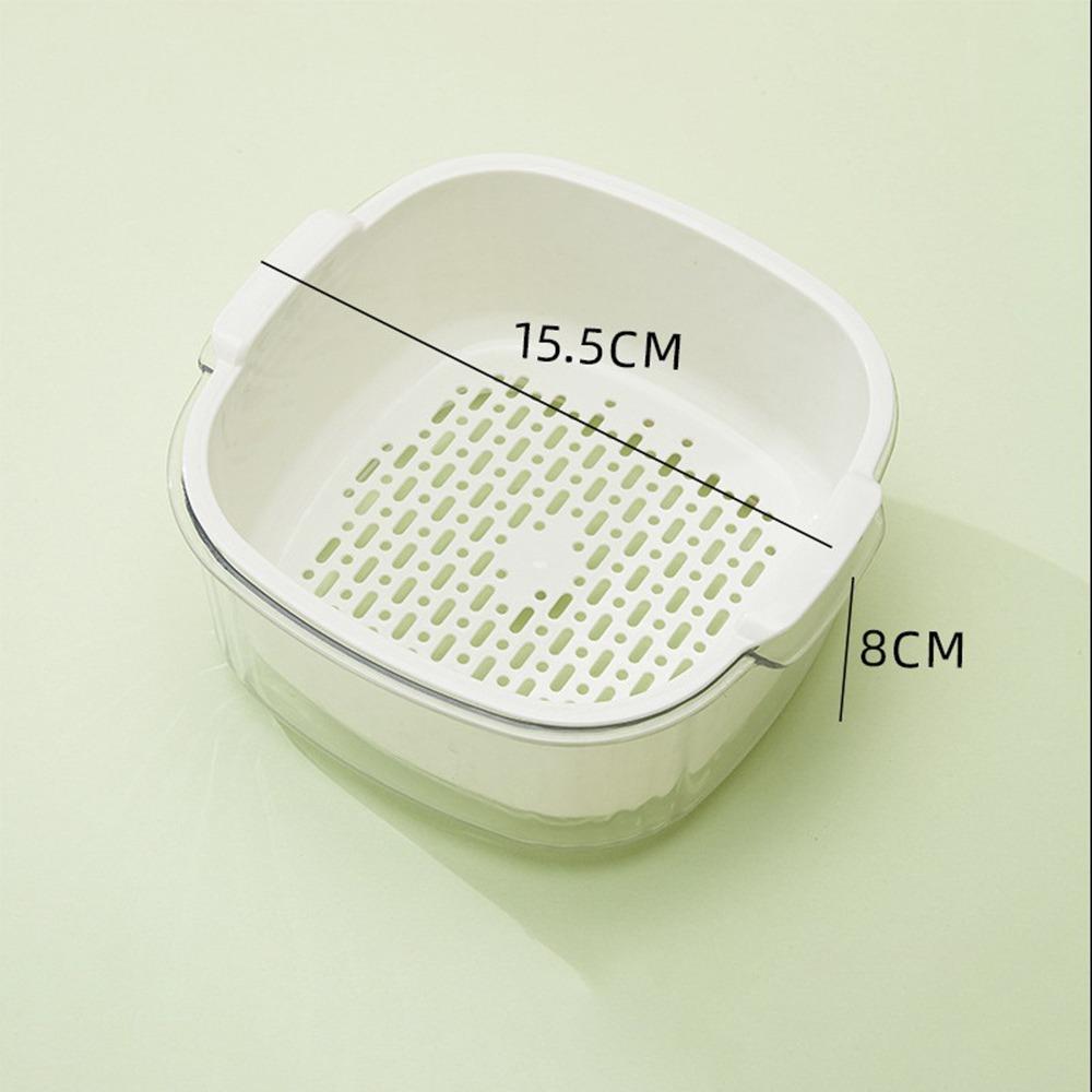 

Двухслойная корзина для слива большой вместимости, ПЭТ корзина для хранения, новые фруктовые корзины S