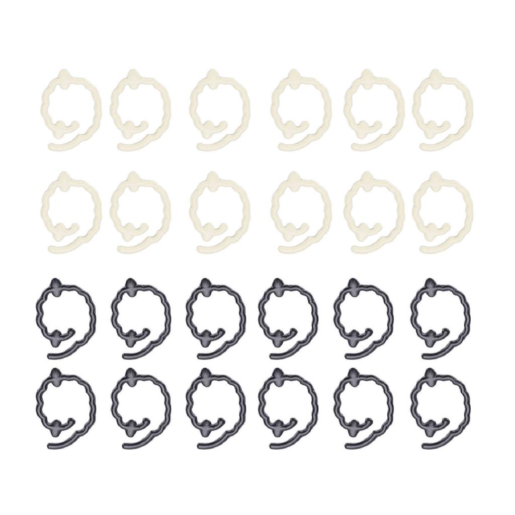 24Pcs Knitting Stitch   s Zinc Alloy Spiral Sheep Patt n Knitting   s for Fabric Crafts
