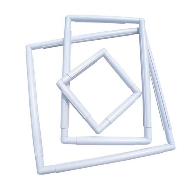 Pack of 3 Embroidery Hoops Featuring Easy Installation Portable Designs Ideal for Crafting Use