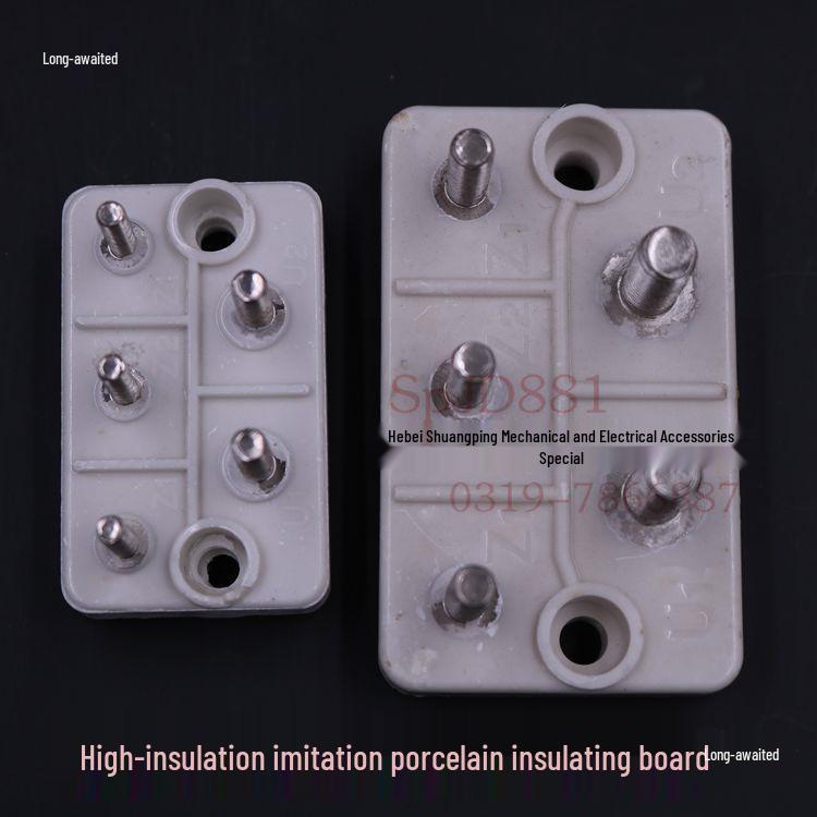 Three-Phase Electric Motor Terminal Board with 5 M8 Terminal Posts for YC Single-Phase Motors