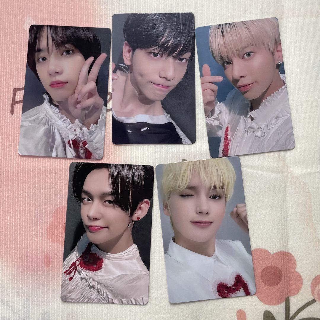 

[USED] TXT Winner Members Only 2021 Survey FC Trading Cards x 5