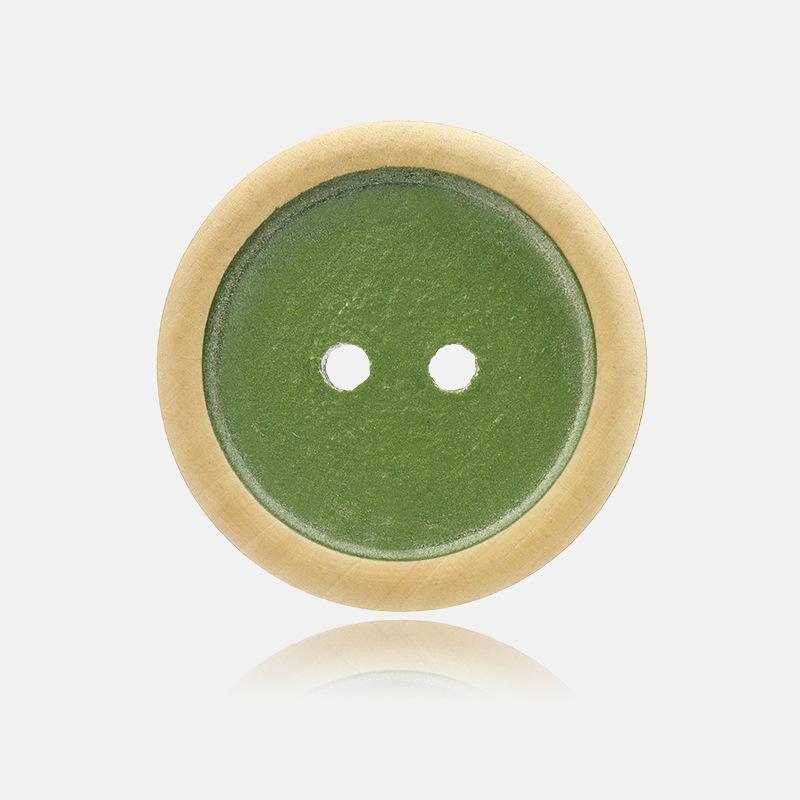 The Wizard Of Oz, Premium Wooden Button Green Metallic Coated Jacket Suit Button Coat Accessories