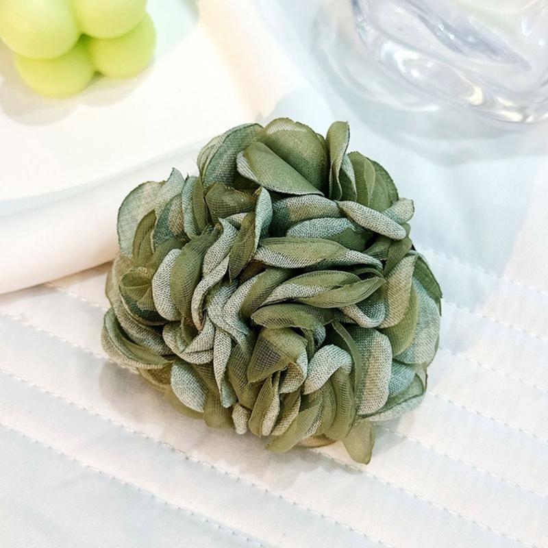 Fabric Flower Choker Necklace Handcrafted Blossom Tie Adjustable Simple Design Elegant Floral Collar Suitable for Party