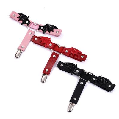 Fledermausflügel Beinriemen Sexy Gothic Oberschenkelstrumpfband Kawaii Punk Rock Niedlich für Frauen und Mädchen Festival Rave Accessoires