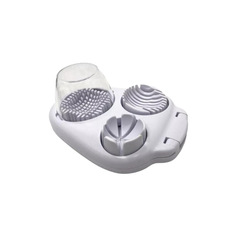 3 in 1 Egg Cutter Manual Kitchen Gadge Portable Fruit Slicing Tool Multifunctional Vegetable Crusher Hard Boiled Eggs