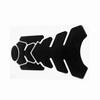 3D Motorcycle Gas Oil Fuel Tank Sticker Pad Protector Decoration Fit for YamahaBlack