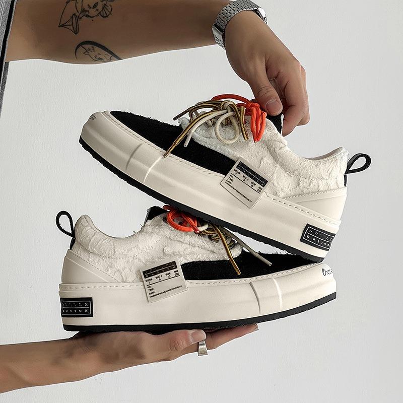 58152 Scarpe di tela casual estive versatili da uomo di nicchia originali basse da coppia alla moda scarpe di design Guochao