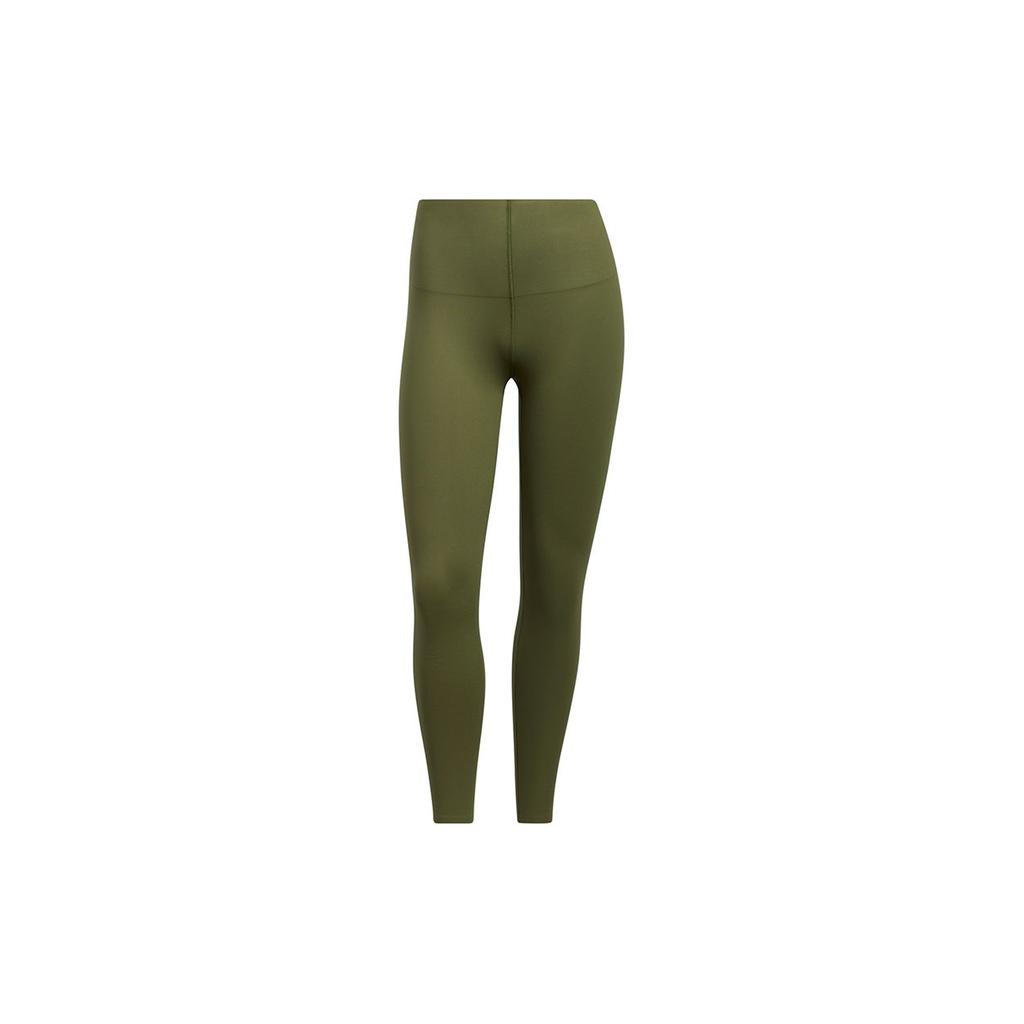 Adidas Elevated Yoga Fitness Tights Women Leggings Army-Green GM2755