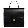 Willis 25 Leather Top Handle Shoulder Bag Women Handbags Brass Black 5785-B4BK