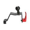 Aluminum Alloy Motorcycle Cargo Hook And Adjustable Mobile Phone Holder For Secure Device Positioning