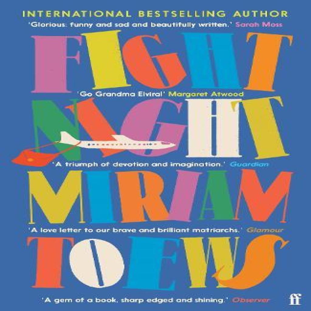 Fight Night by Miriam Toews Paperback Book 9780571370733