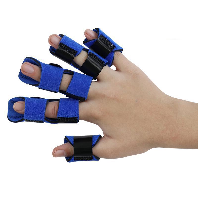 

5pcs Finger Gloves Set Sports Protective Gear Finger Fixation For Men&Women For Broken Fingers/Straightening Finger/Knuckle