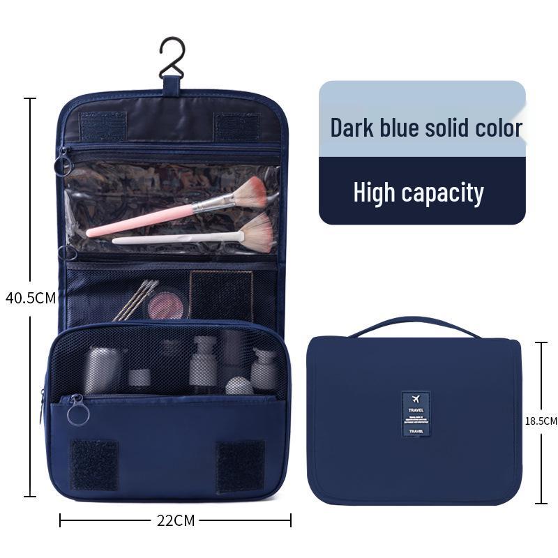Portable Waterproof Travel Makeup Bag for Men & Women - Large Capacity & Multifunctional