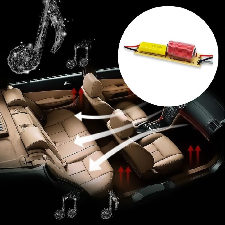 2 Way High Low Frequency SplitterDivider Board for Car Sound Systems with Improved Sound Claritys
