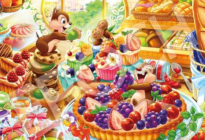 Epoch 300 Piece Jigsaw Puzzle Disney Chip 'n Dale - Let's Make Together! (26x38cm) with Glue, Spatula, Decoration Sticker