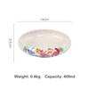 14cm  sell Creative retro ceramic sushi dishes tray Sauce Chili pepper snacks small dishes gold plates set dinner dishes sets
