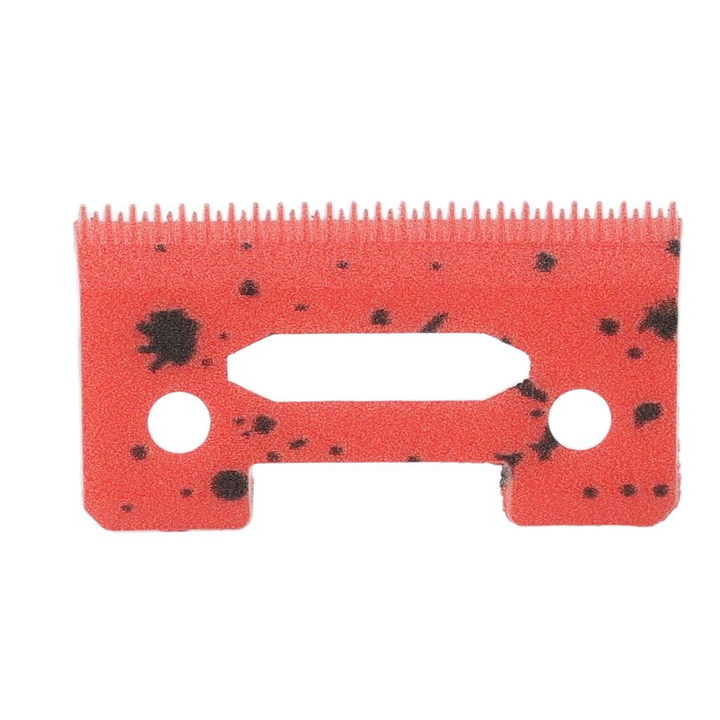 Ceramic Hair Clipper Cutter Blade 49pcs Incisive Teeth Replacement Hair Trimmer Cutter Blade Red