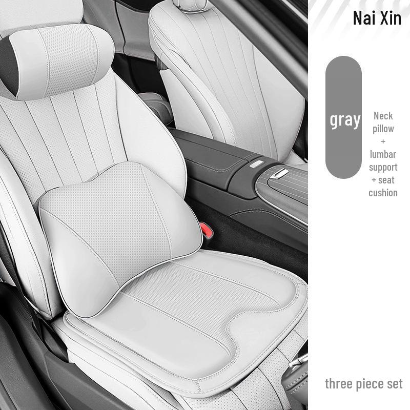 Geely Vision Car Neck & Lumbar Support Cushion Set