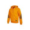 Essentials 3-Stripes Full-Zip Hoodie Jacket Men Outerwear Orange H46531