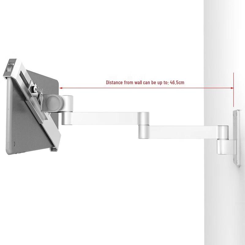 Gongyan Wall-Mounted Anti-Theft Tablet Stand for 9.7-12.9 inch Tablets