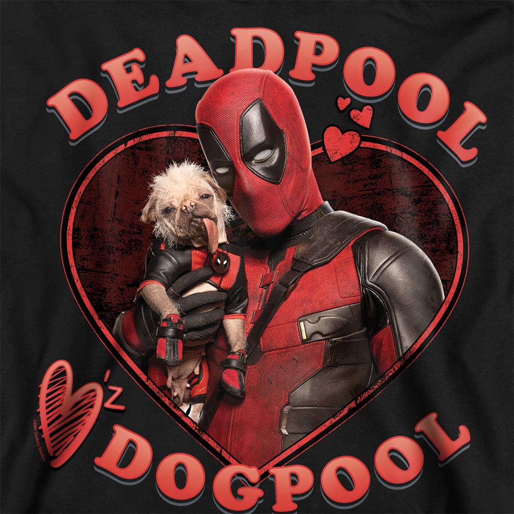 Deadpool & Wolverine Unisex Adult Wade Loves Dogpool Sweatshirt