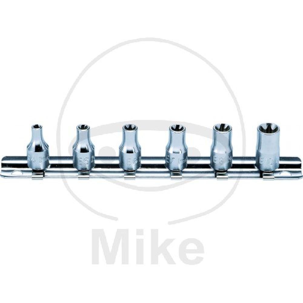 

Koken Torx socket rail set 6 pieces 1/4(6.35mm)SQ. RS2425/6
