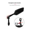 2PCS 360 Rotating Bicycle Mirror Wide Range Adjustable for Bicycle Electric Reflec Reflector Retrovisor Moto For Bycicle