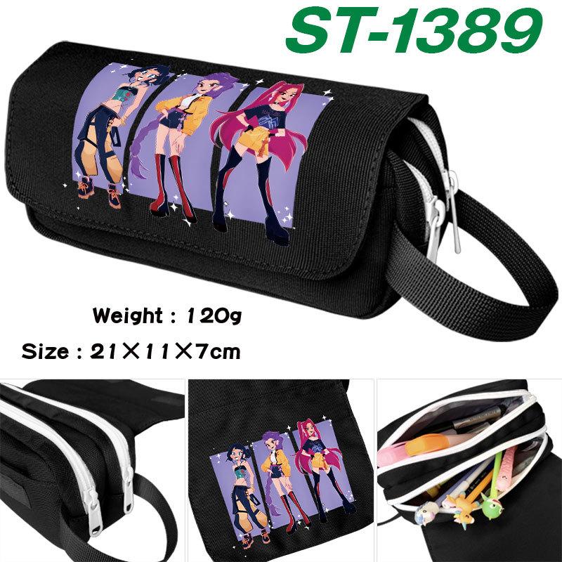 Waterproof Handheld Pencil Case, Universal Waterproof Pencil Case for Animation Trend Literary and Artistic Students