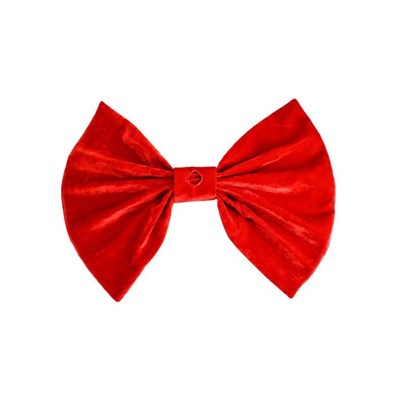 Christmas bow Christmas tree base scene Christmas atmosphere arrangement props Crafts ornament decoration