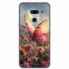 Für LG G8 G8S ThinQ Schwarze Hüllen Weiche Silikon TPU Handyhüllen Für G 8 S 8S ThinQ Luxus Rückabdeckung Funda Cartoon Schale Para Capa