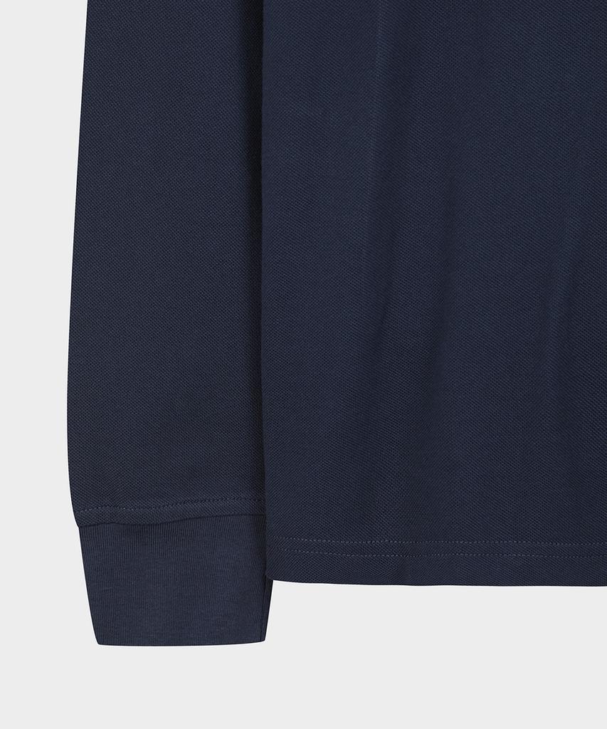 BROOKS BROTHERS Cotton Pique Polo Shirt (Navy) (Bbntmff302)