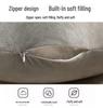 Wave-Shaped Cloud Leg & Back Hugging Pillow - Long Body Cushion for Side Sleepers