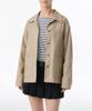 Musinsa Standard Woman Women'S Back Satin Chore Jacket [Beige]