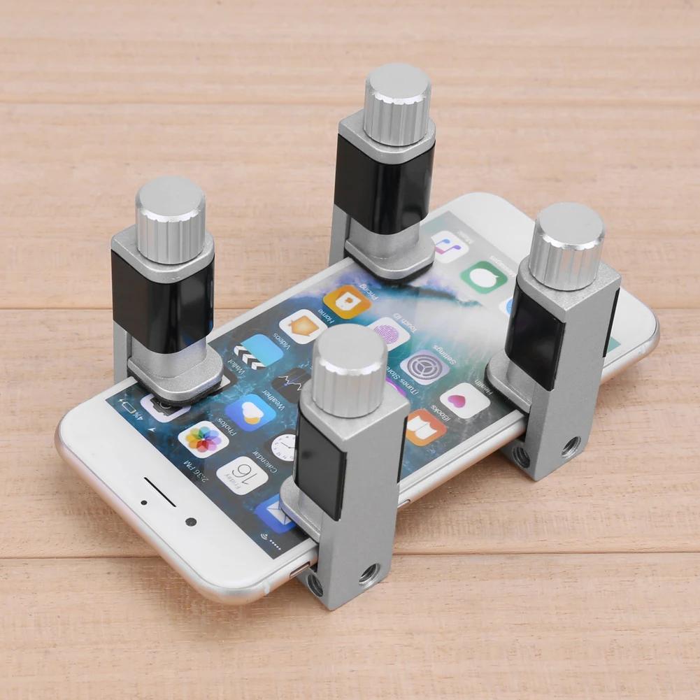 4PCS Adjustable Metal Clip for Mobile Phone Repair LCD Display Screen Fixture Holder Clamp Phone Repair Maintenance Clamps Tools