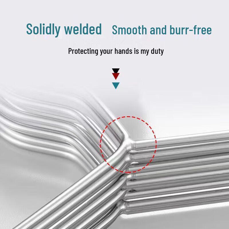 Jian'an Thickened Stainless Steel Clothes Hangers