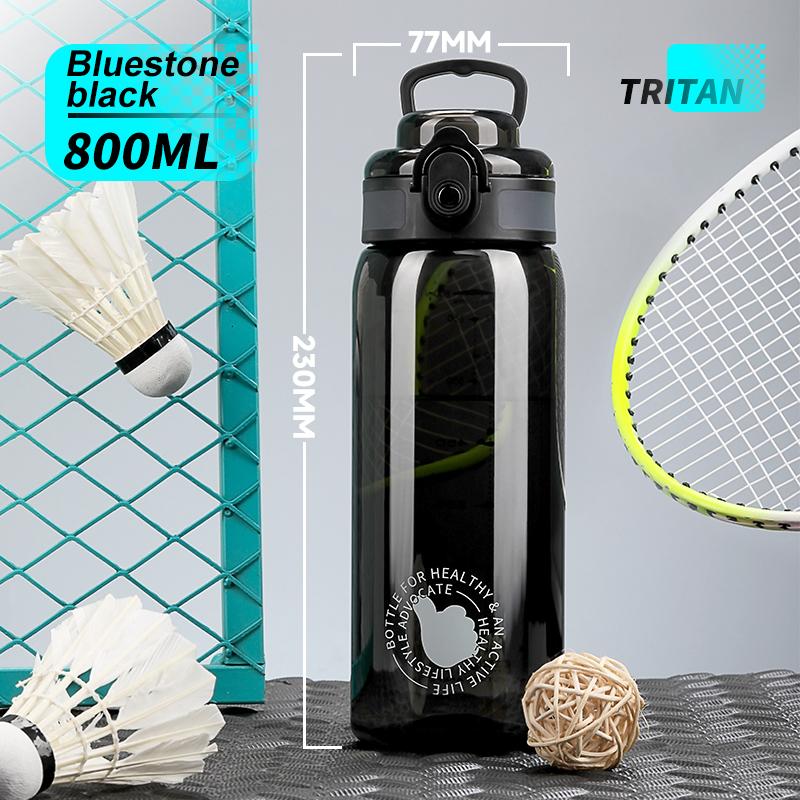 

Новая спортивная бутылка для воды объемом 800 мл, 1,2 л, с маркером времени, герметичная, для питья, для путешествий, для занятий спортом, для кухни, без BPA 800-1200ml