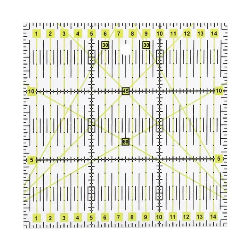 1pc Patchwork Ruler Quilting Tools Sewing Patchwork Rulers Fabric Cloth Cutting Ruler Drawing Ruler Tailor Sewing Accessories