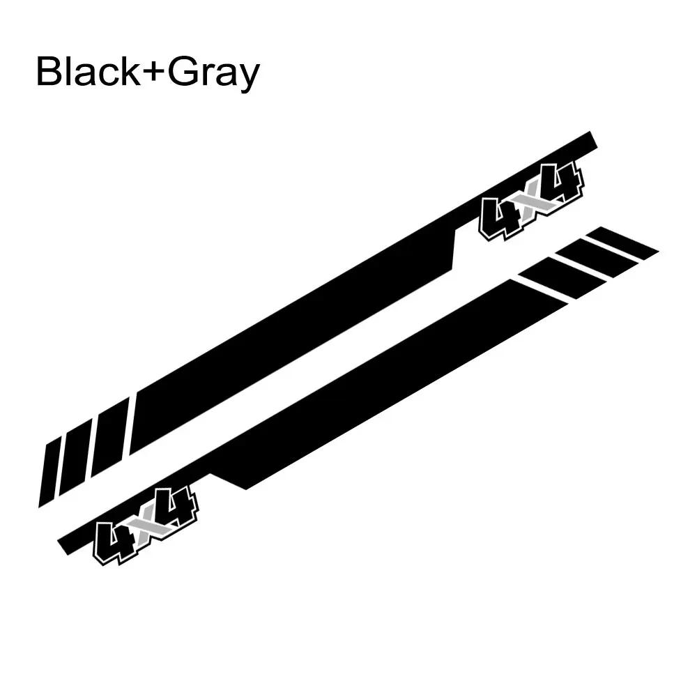 2PCS Car Side Door Stickers For Tacoma 4x4 Truck Decal Off Road Cool Graphic Styling Tuning Auto Accessories Vinyl Film Decals