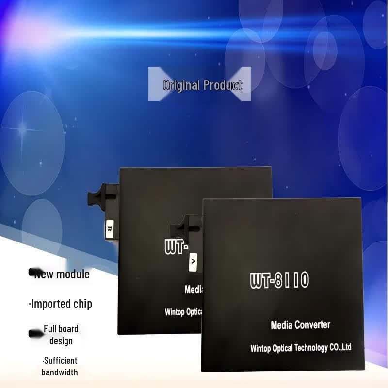 Single Fiber Optic Media Converter