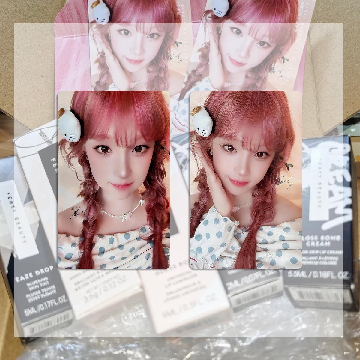 YUQI Song Yuqi Lip Glaze Mini Endorsement Card