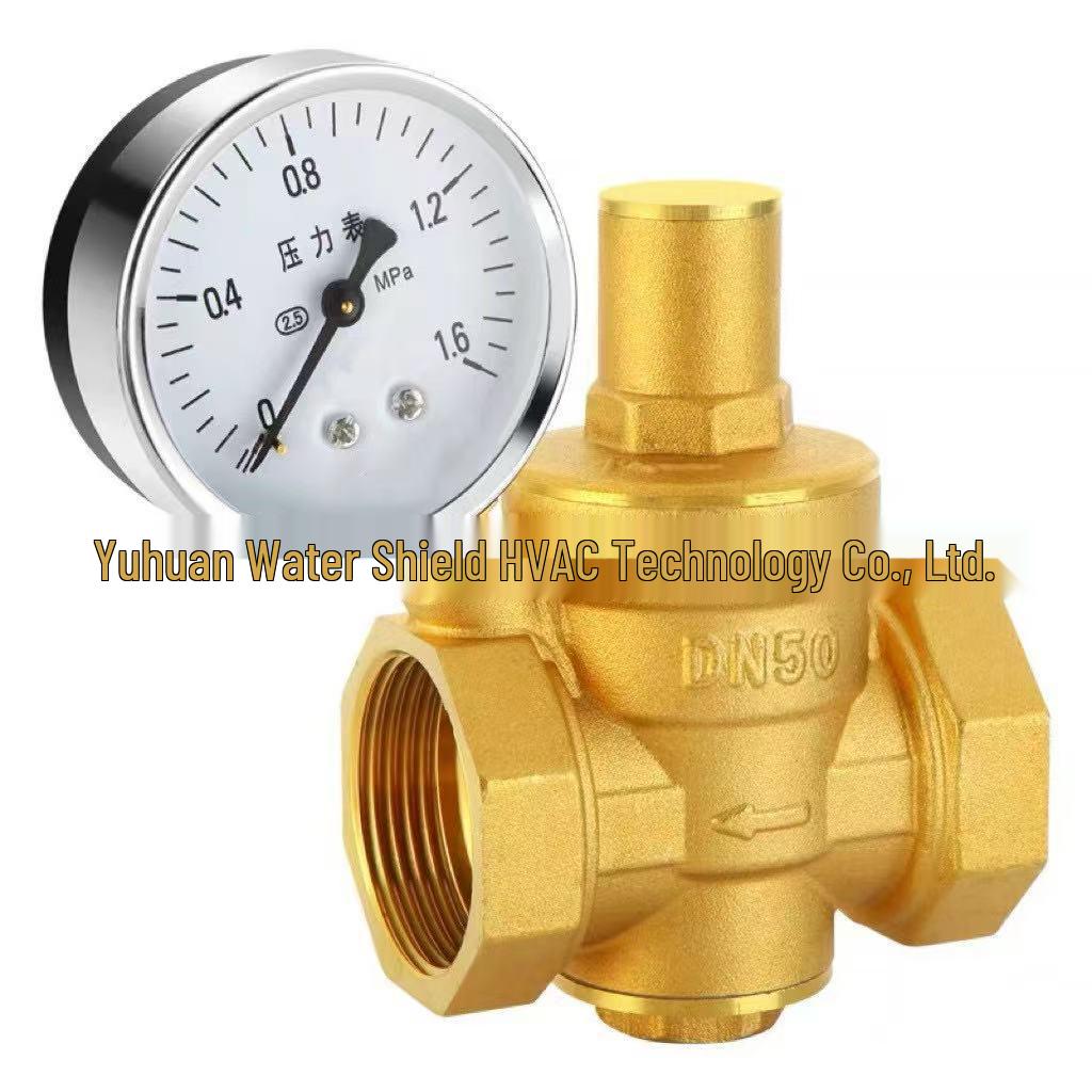 Brass Pressure Reducing Valve - Piston Type, 4 Points DN20