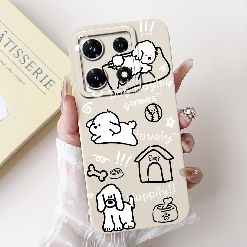 For Infinix Note 30 Pro Case Infinix Note 30i Note30 30Pro 4G Cute Panda Rabbit Cartoon Soft Silicone Shockproof Phone Cases