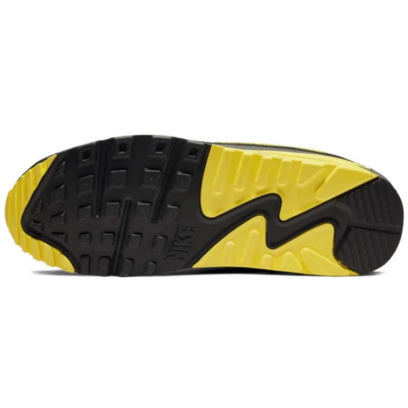 Nike Air Max 90 Undefeated Black Optic Yellow Sneakers Casual Shoes CJ7197-001